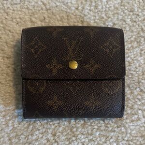 Louis Vuitton Elise Brown Monogram Wallet